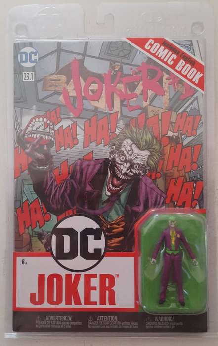 The Joker w/DC Batman #23.1 Comic (DC Page Punchers) 3` Figure