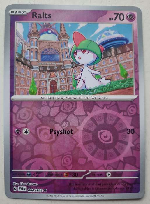 Pokemon: Scarlet & Violet - Ralts (Reverse holo)