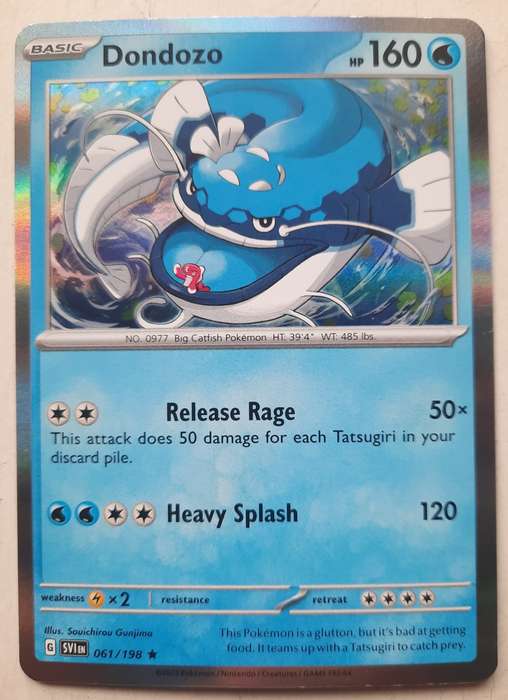 Pokemon: Scarlet & Violet - Dondozo (Holo rare)