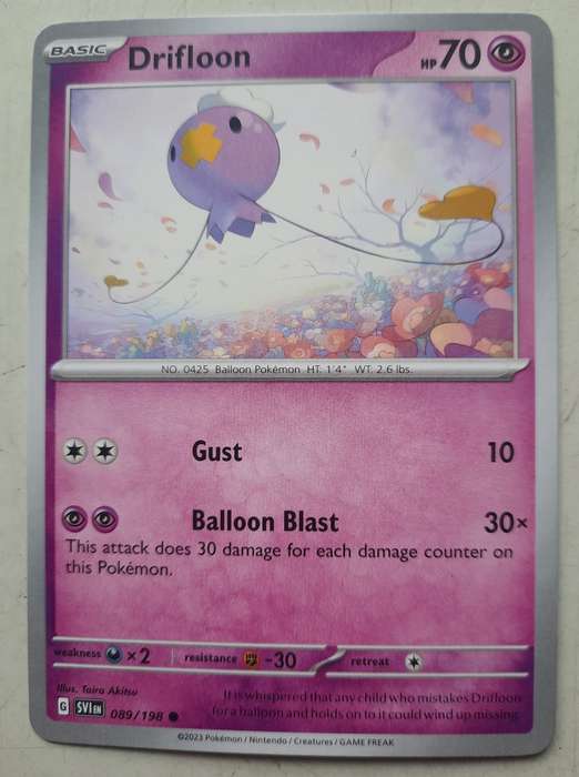 Pokemon: Scarlet & Violet - Drifloon