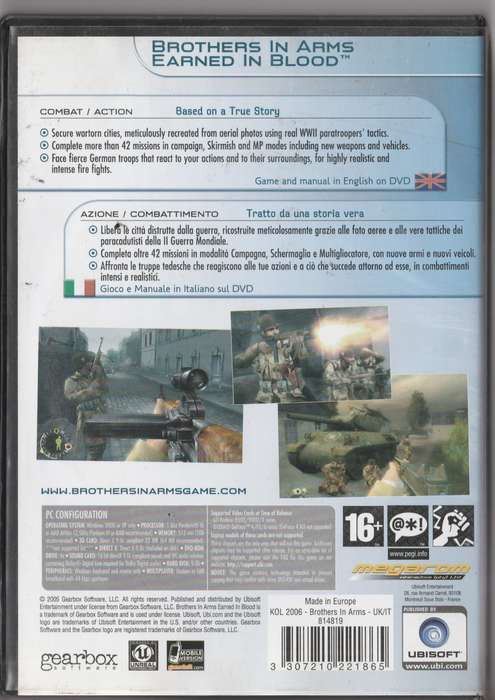 Brothers in arms: Earned in blood