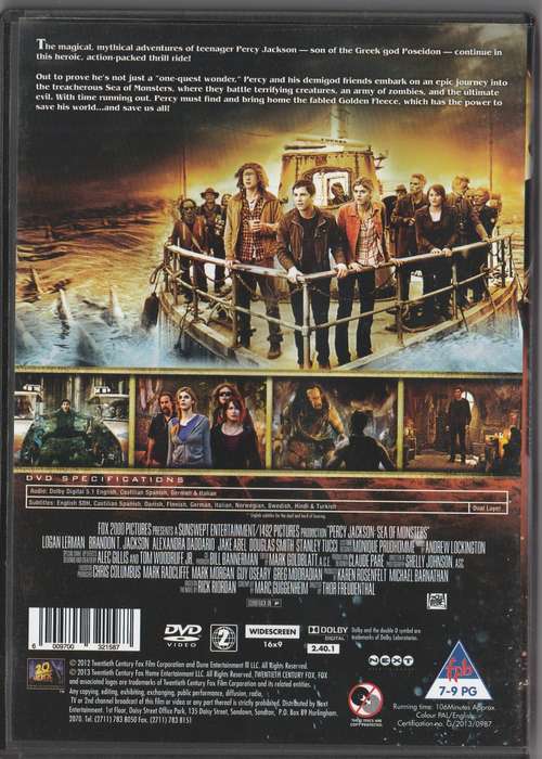 Percy Jackson sea of Monsters