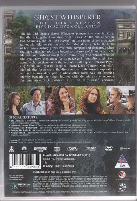 Ghost Whisperer the third season