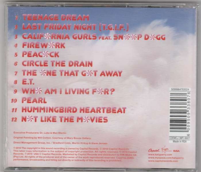 Katy Perry - Teenage dream