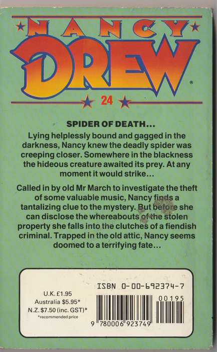 Nancy Drew #24 The secret in the old attic