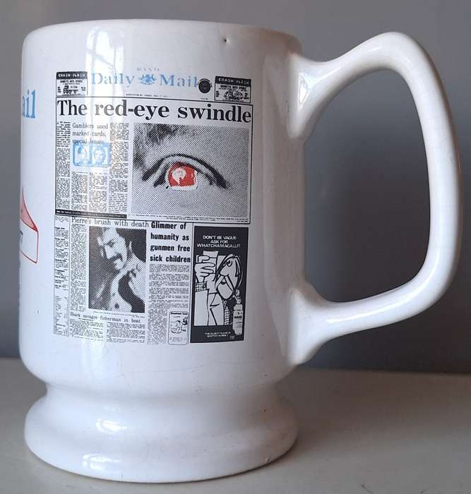 Rand Daily Mail 75th anniversary mug