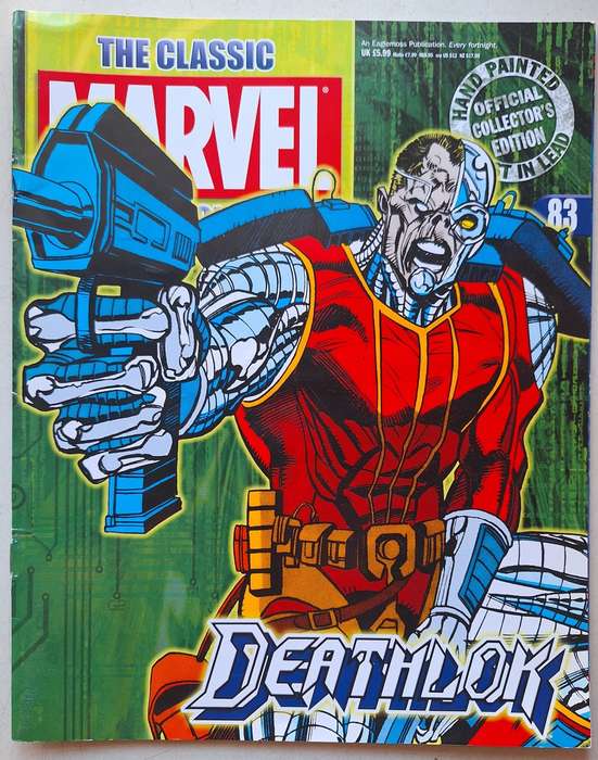 Marvel Figurine collection #83 Deathlok (magazine only)