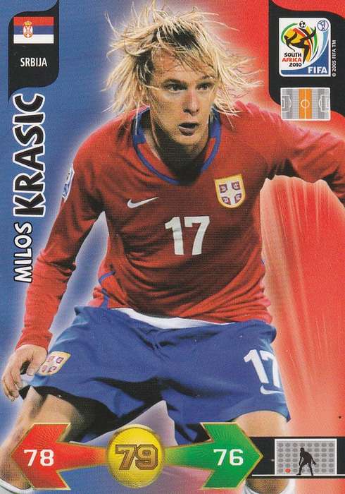 FIFA  2010 World Cup Adrenalyn XL - Srbija 7 cards