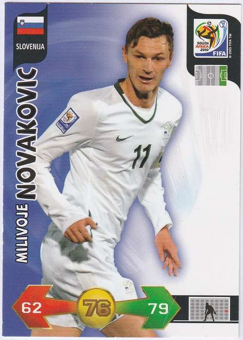 FIFA  2010 World Cup Adrenalyn XL - Slovenija  3 cards