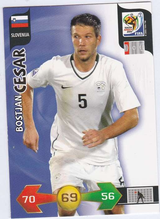 FIFA  2010 World Cup Adrenalyn XL - Slovenija  3 cards