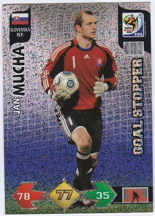 FIFA  2010 World Cup Adrenalyn XL - Goal Stopper Jan Mucha