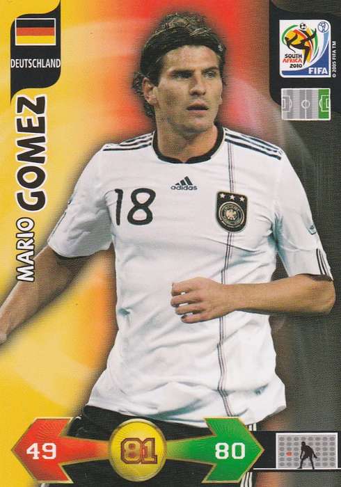 FIFA  2010 World Cup Adrenalyn XL - Germany 10 cards