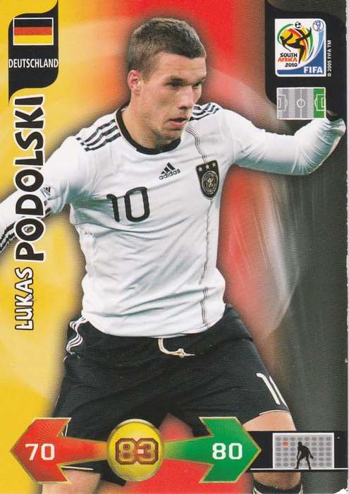 FIFA  2010 World Cup Adrenalyn XL - Germany 10 cards