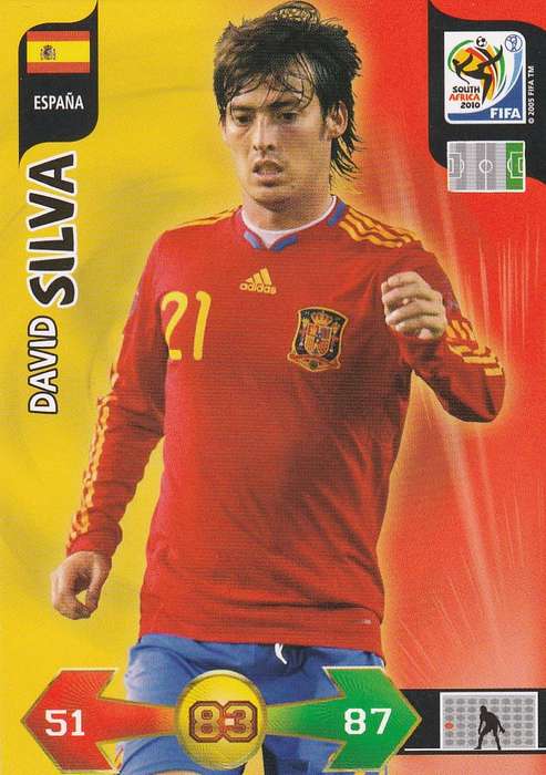 FIFA  2010 World Cup Adrenalyn XL - Spain 7 cards