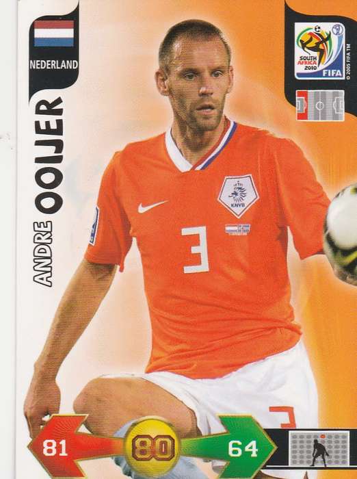 FIFA  2010 World Cup Adrenalyn XL - Holland 8 cards