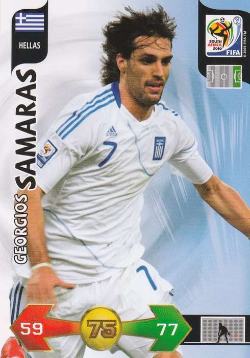 FIFA  2010 World Cup Adrenalyn XL - Greece 4 cards