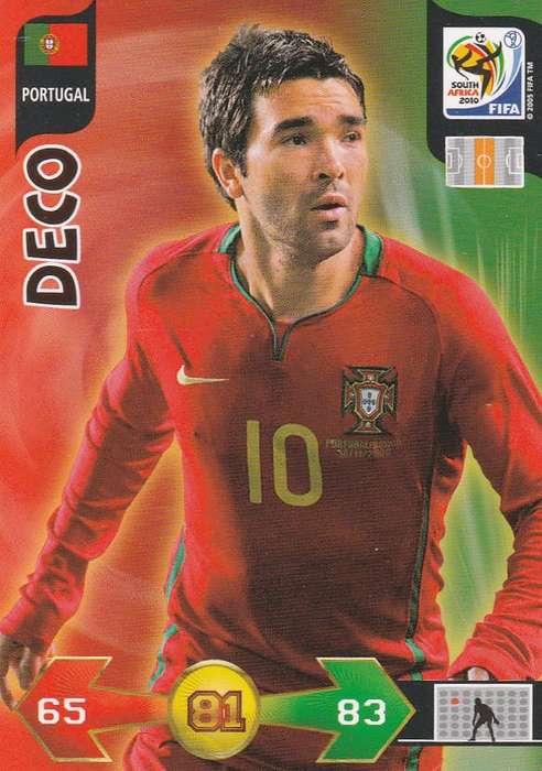 FIFA  2010 World Cup Adrenalyn XL - Portugal 8 cards