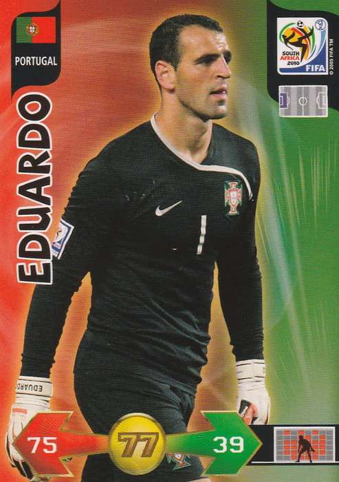 FIFA  2010 World Cup Adrenalyn XL - Portugal 8 cards