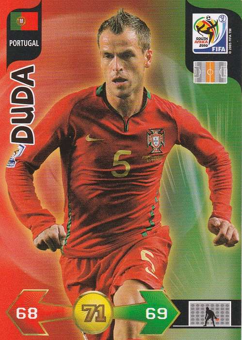 FIFA  2010 World Cup Adrenalyn XL - Portugal 8 cards