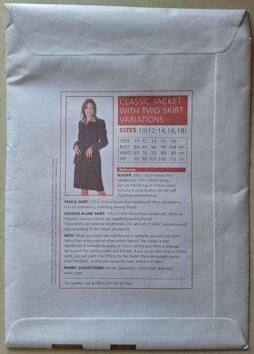 Woman`s Value Classics Classic jacket with two skirt variations size 10 (12,14,16,18)