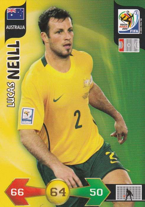 FIFA  2010 World Cup Adrenalyn XL - Australia 4 cards