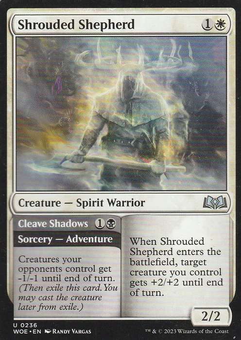 Magic the Gathering: Wilds of Eldraine - Shrouded Shepherd (2023) common