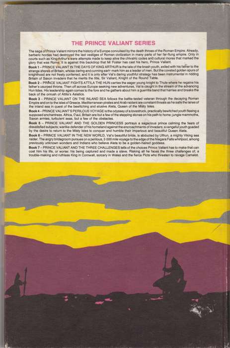 Prince Valiant and the three challengers book 7