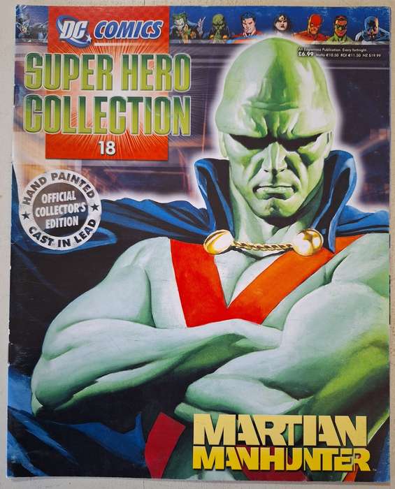 DC Comics Super hero collection #18 Martian Manhunter ( magazine only)