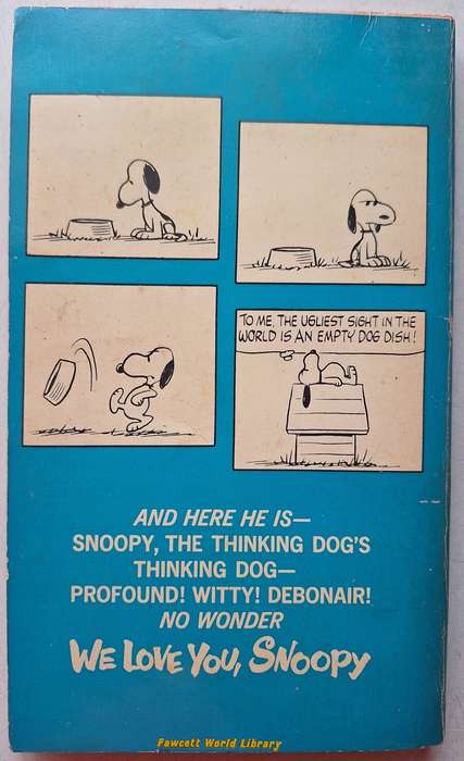 We love you Snoopy by Charles Schulz