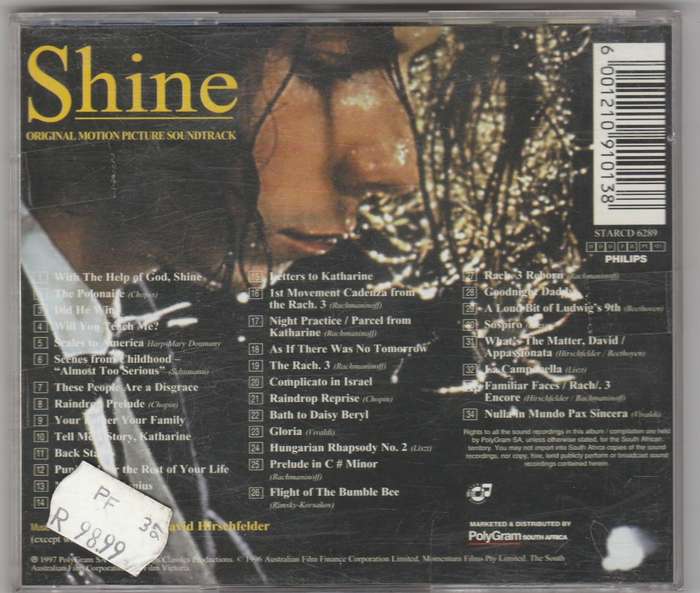 Shine soundtrack
