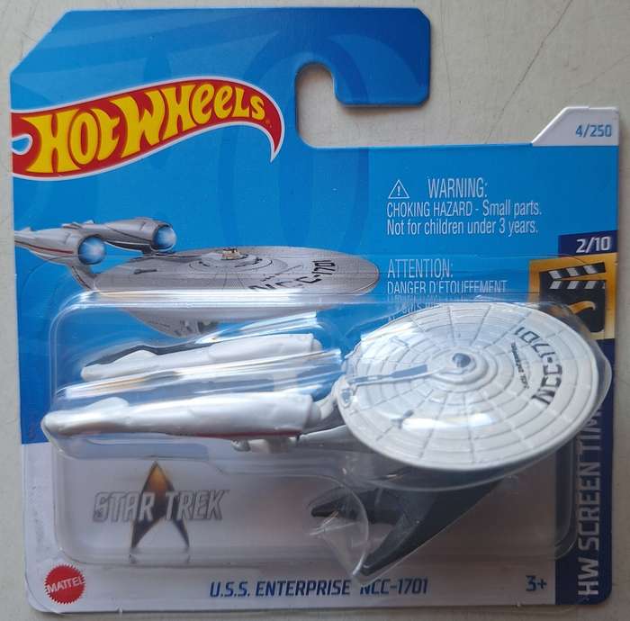 Hot Wheels screen time U.S.S. Enterprise NCC-1701