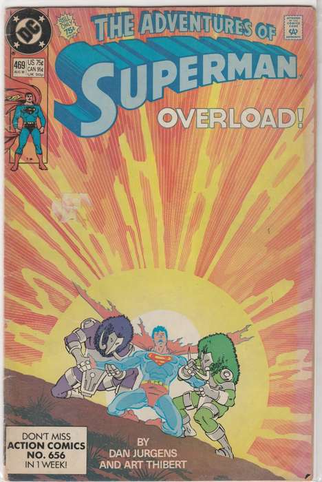 Adventures of Superman #469 (1990)