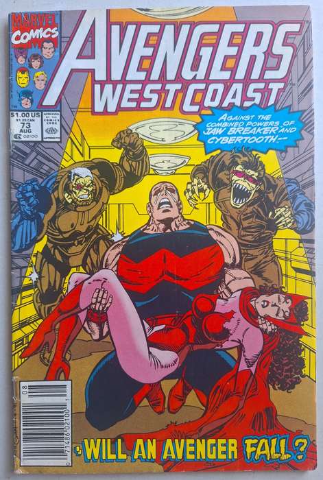 Avengers West Coast #73 (1991)
