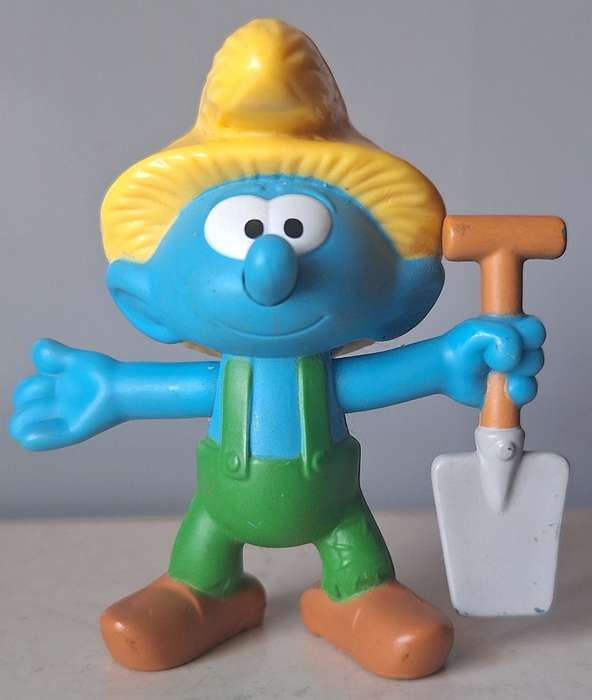 McDonald's smurf Figure