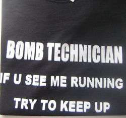 BOMB TECHNICIAN T-SHIRT