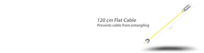 TOTU (Lightning & Micro USB) to USB 2 in 1 Cable Length
