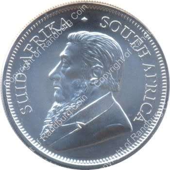 2019 Silver Bullion Krugerrand ob