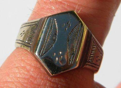 28.18ct.OLD!!! Natural North African Mixed Metal Ring ~NR!!