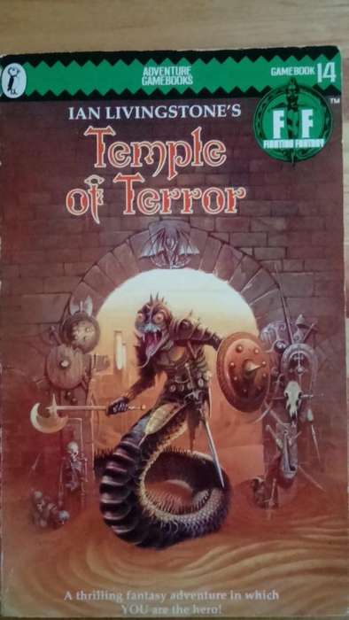 Fighting Fantasy, Book 14 : Temple of Terror -Ian Livingstone