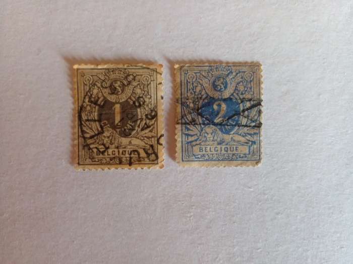 Belgium 1869 Numerals