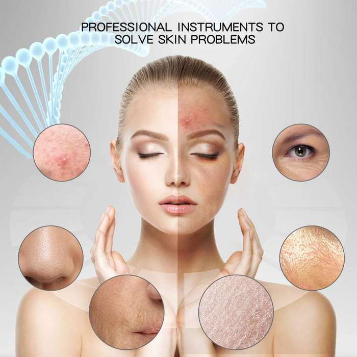 Ultrasonic Facial Scrubber Spatula for Deep Cleansing