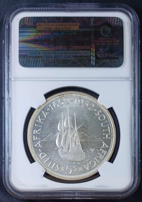 1952 SA 5 Shilling * NGC PF65