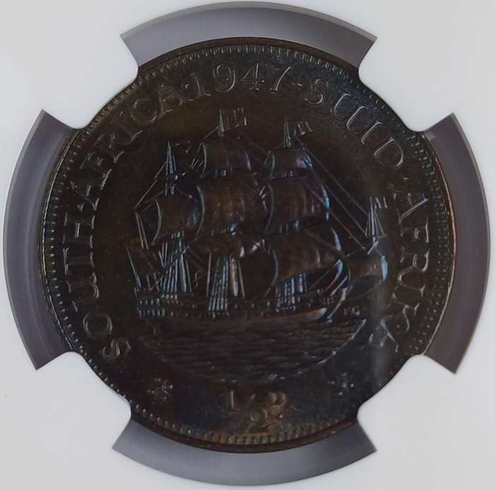 1947 SA ½ Penny * NGC PF64 BN