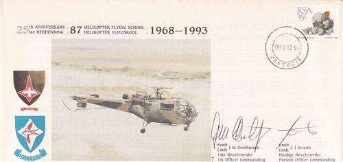 South African Air Force - Signed Cover