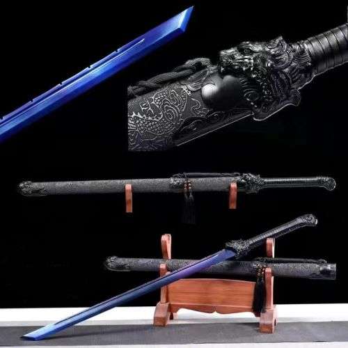 TAKASHI Samurai Sword Katana Sword - Hand Crafted & Sharpened - Hei Hu - HH
