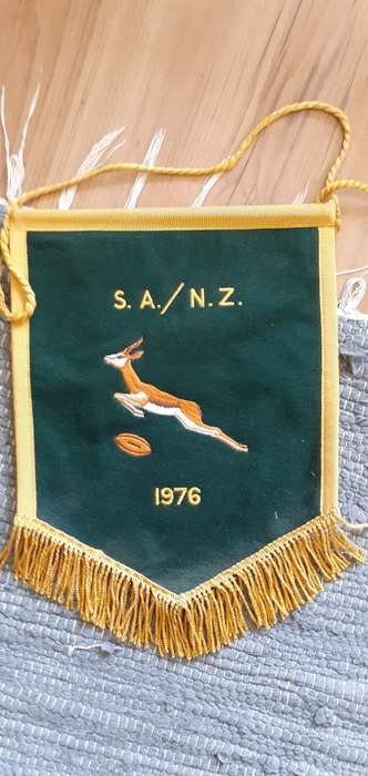 Springboks vs NZ pennant 1976