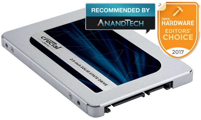 Crucial MX500 1000GB 3D NAND SATA 2.5-inch 7mm Internal SSD