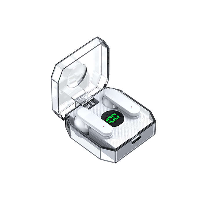 Convenient And Beautiful Wireless Bluetooth 5.1 Tws Earphones For Iphone 12 Pro Transparent Protecti
