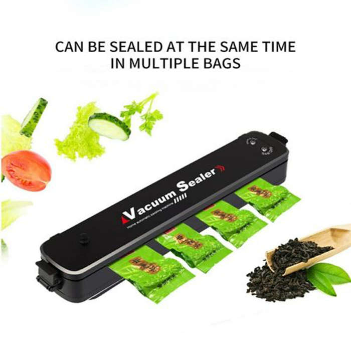 Convenient And Practical Electric Food Vacuum Sealer Bag Sealing Machine For Packaging Minimal Kitch