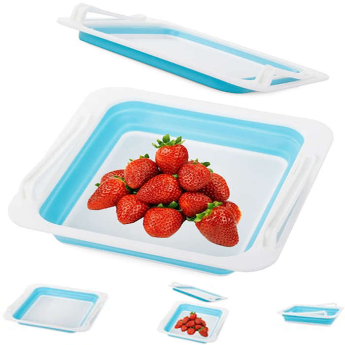 Convenient And Practical Refrigerator Storage Box Foldable Container